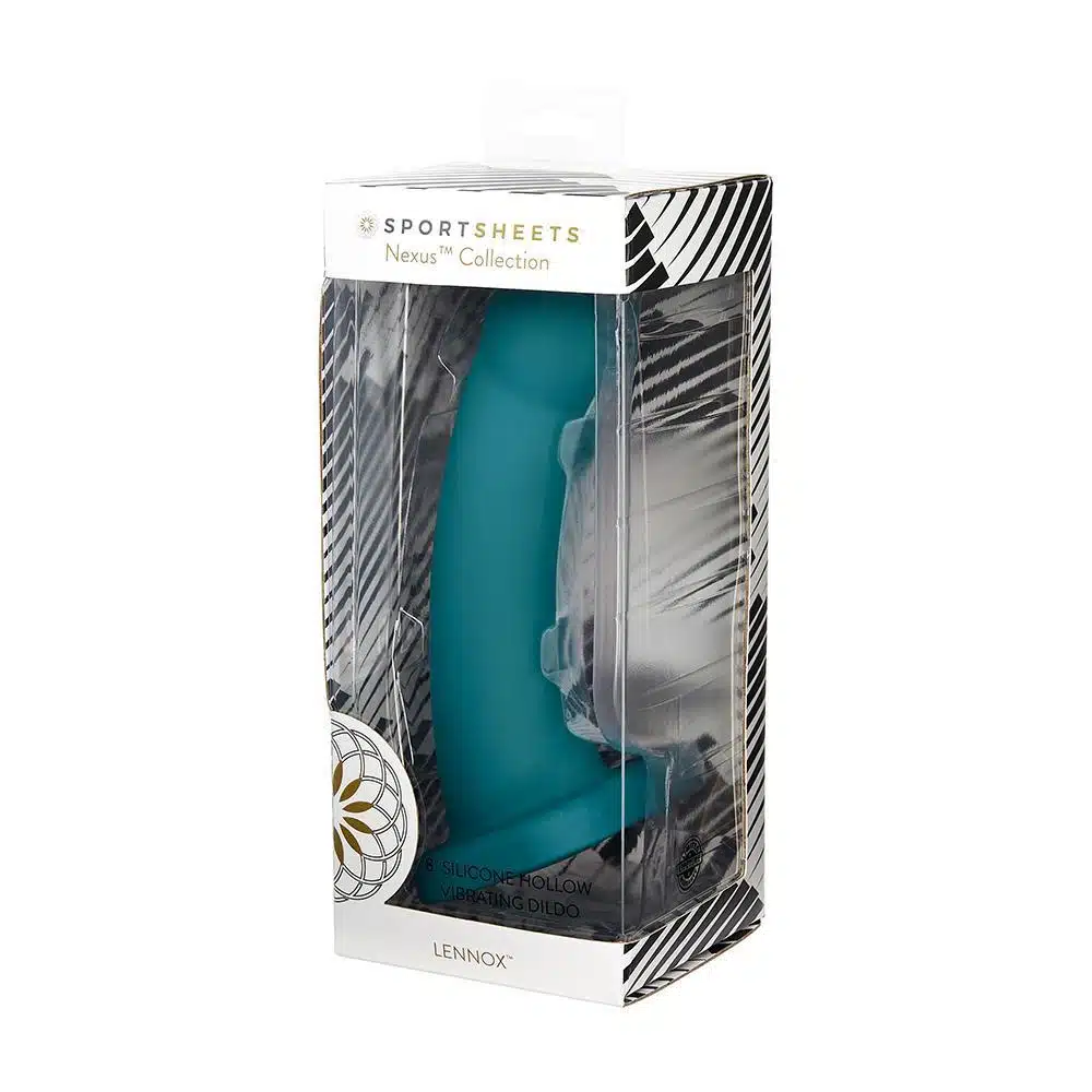 LENNOX Silicone Hollow Vibrating Sheath Rechargeable Dildo - Image 7