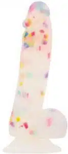 Addiction Party Marty Silicone Dildo With Balls 7.5in