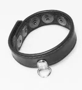 Adjustable Leather Ball Stretcher With D-ring