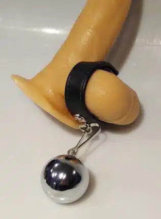 Leather Ball Stretcher With 8 oz Weight