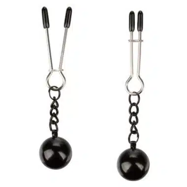 Adjustable Tweezer Nipple Clamps with Weights