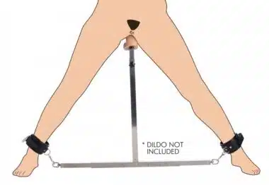 Anal Impaler with Spreader Bar and Cuffs