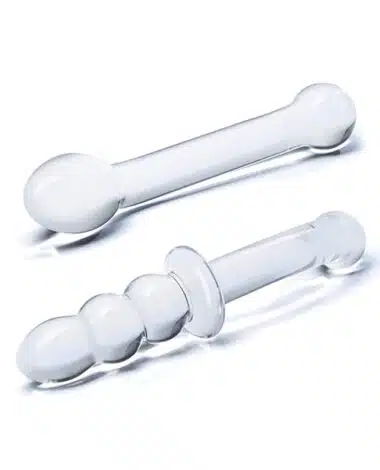 G-Spot Pleasure Glass Dildo Set