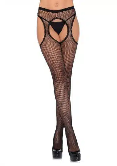 Fishnet Suspender Hose