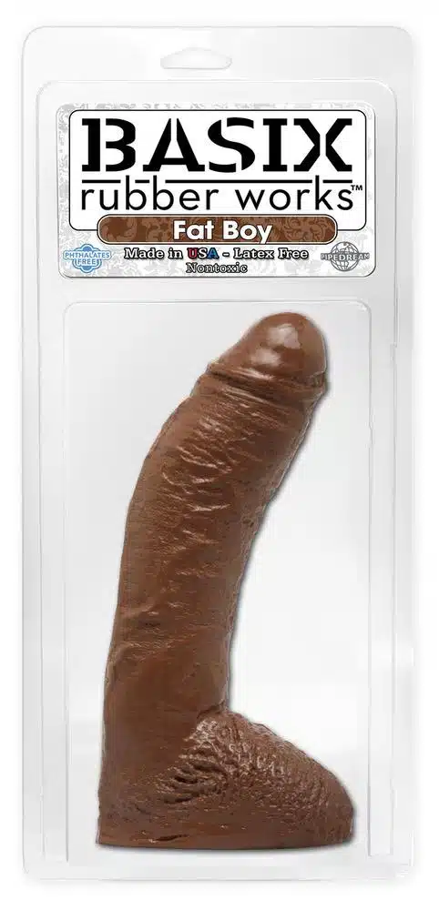 Basix Rubber Works Fat Boy Dildo 10 Inch - Image 4