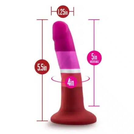 Avant Pride P3 Beauty Silicone Dildo - Image 4