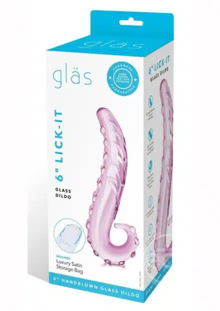 Glass Lix Dildo, 6 inches - Image 2