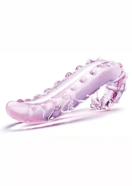 Glass Lix Dildo, 6 inches