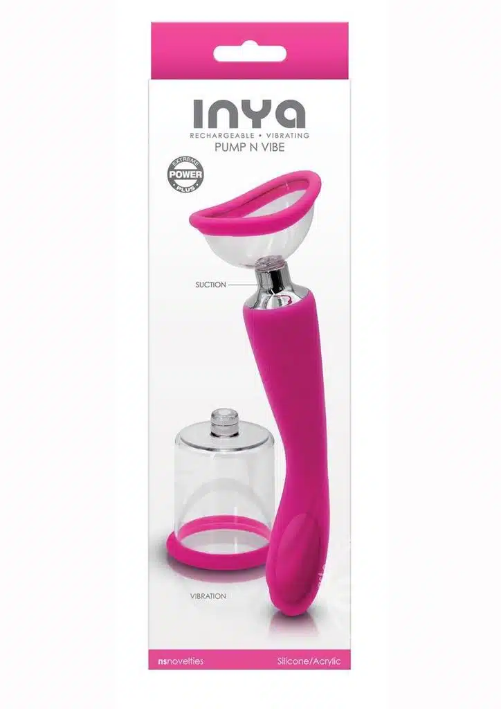 Inya Silicone Rechargeable Pump and Vibe - Image 2