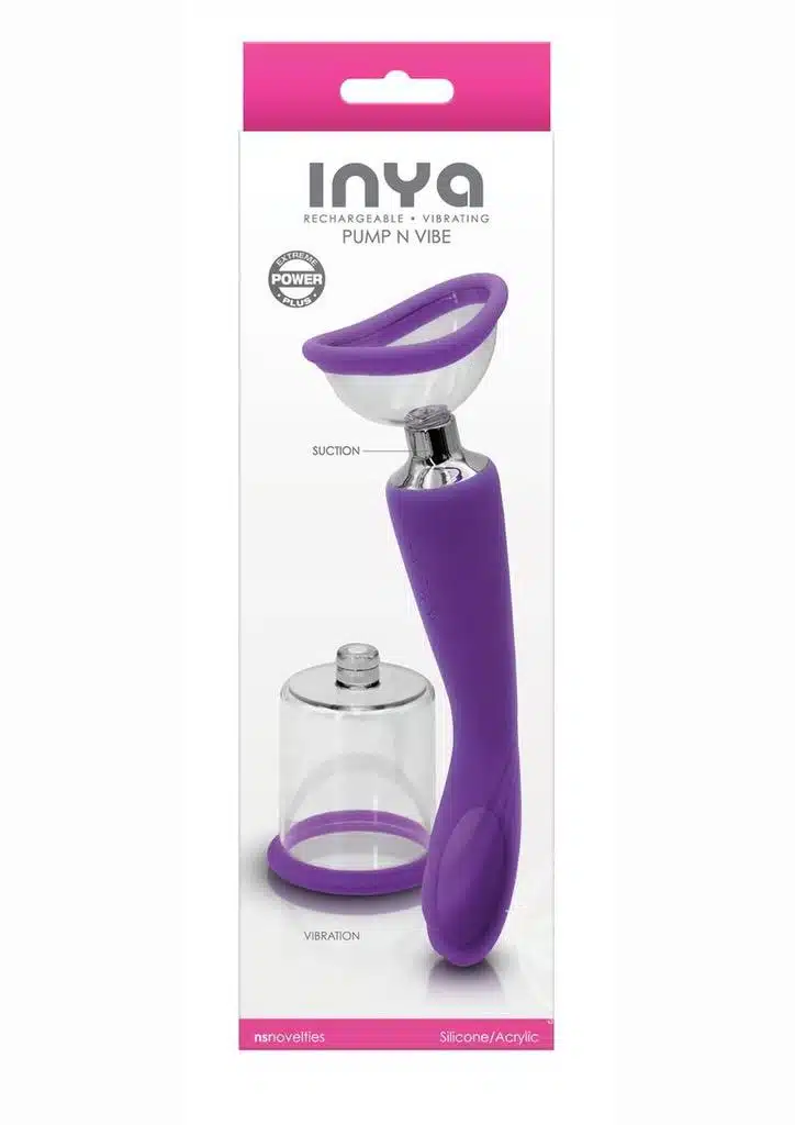 Inya Silicone Rechargeable Pump and Vibe - Image 3