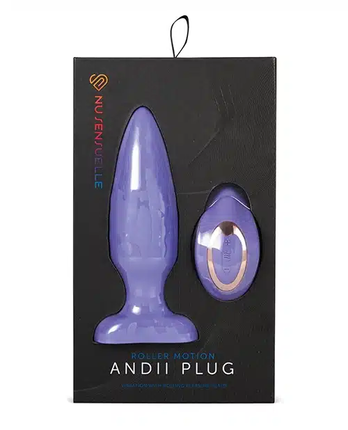 Andii Rechargeable Silicone Plug with Roller Motion - Image 6