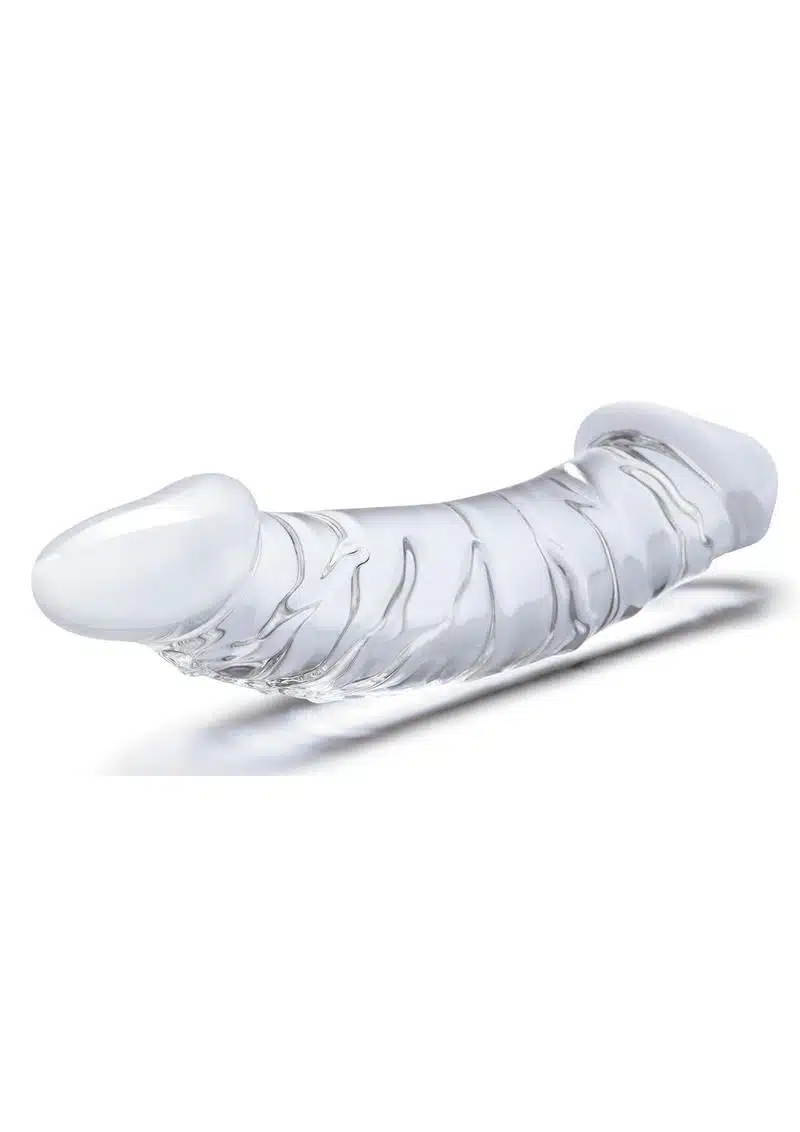 Girthy Realistic Glass Double Dildo 10.5in - Image 2