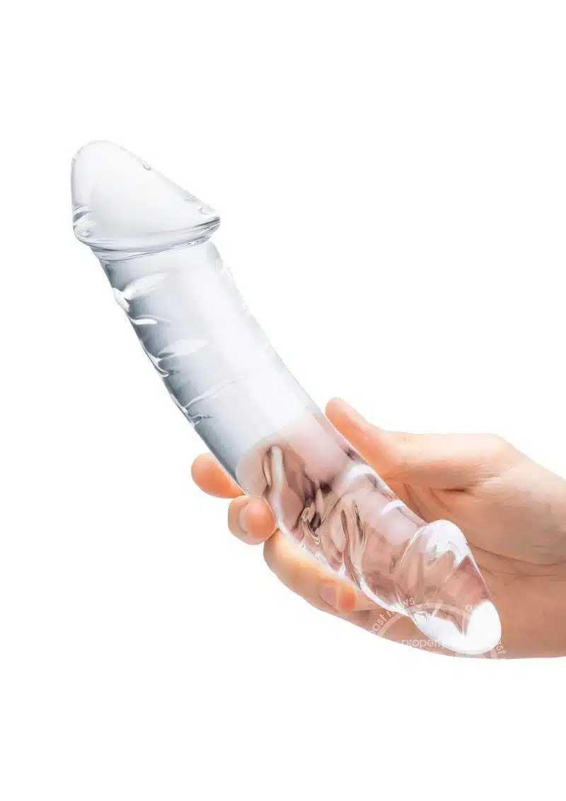 Girthy Realistic Glass Double Dildo 10.5in