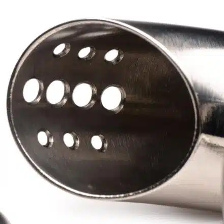 Locking Stainless Steel Chastity Cage with 3 Rings - Image 4