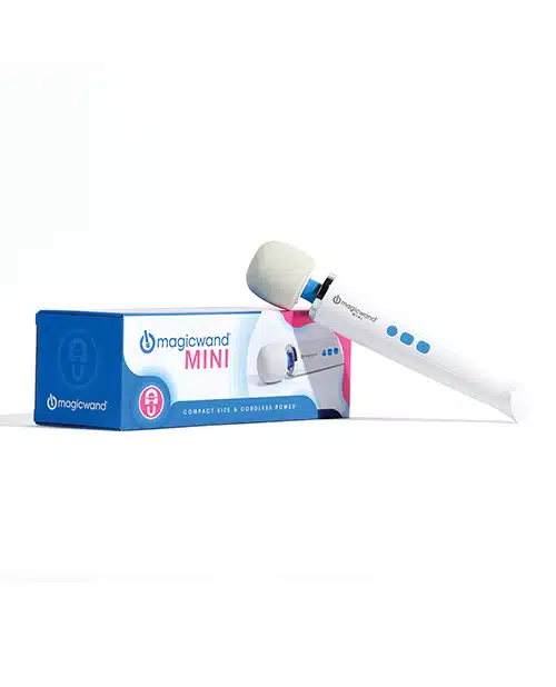 Magic Wand Mini HV-135 Rechargeable Silicone Multispeed Vibration Massager  - Purple Passion