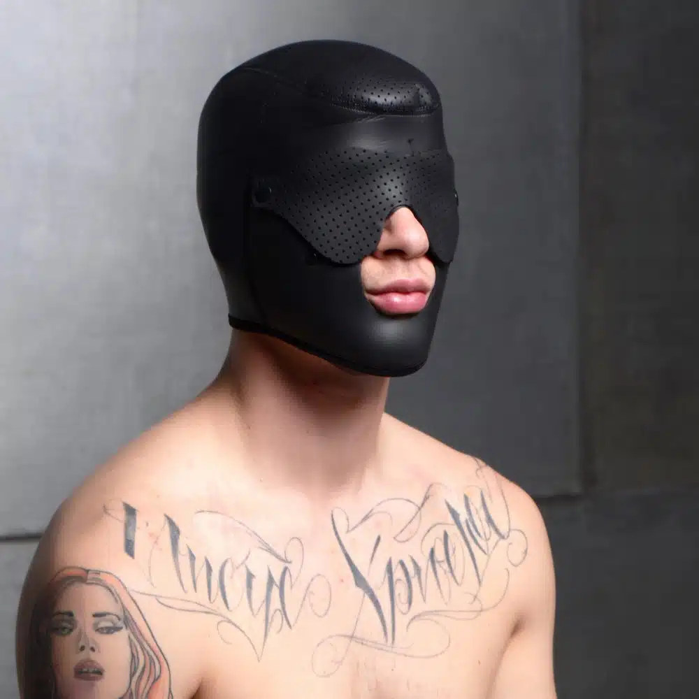 Scorpion Hood With Removable Blindfold and Face Mask - Image 2
