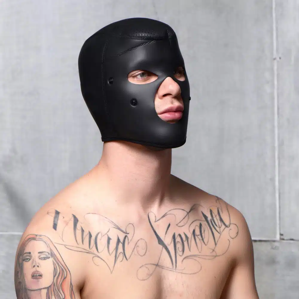 Scorpion Hood With Removable Blindfold and Face Mask - Image 3