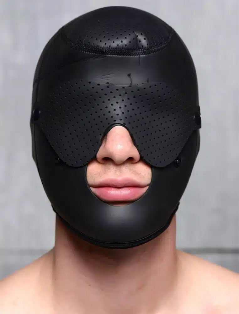 Scorpion Hood With Removable Blindfold and Face Mask - Image 4