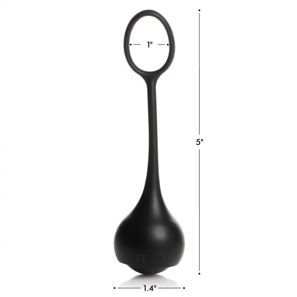 Cock Dangler Silicone Penis Strap with Weights - Image 4