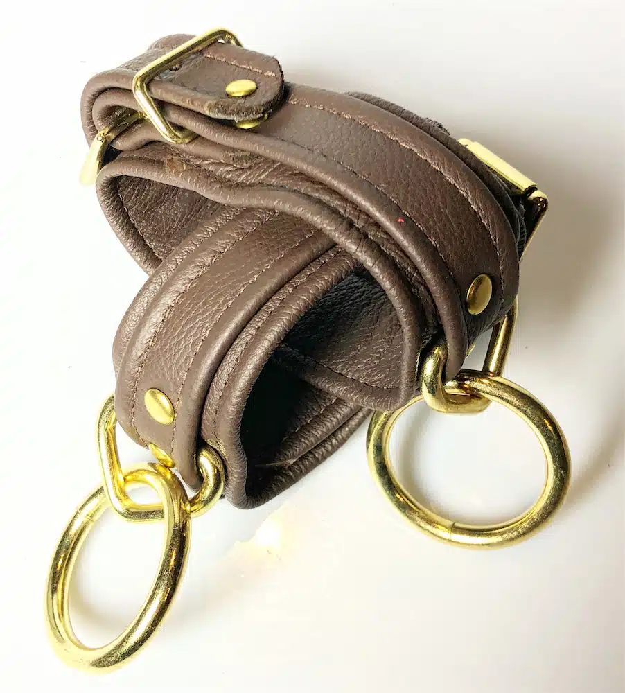Plain Leather  Ankle Cuffs in Colors - Image 10