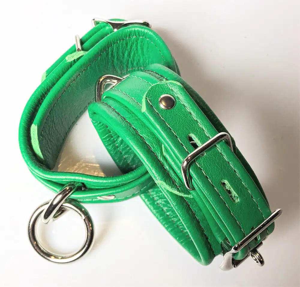 Plain Leather  Ankle Cuffs in Colors - Image 5