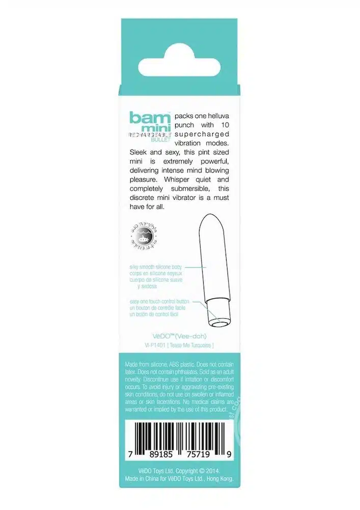 Vedo Bam Rechargeable Mini Bullet - Image 11