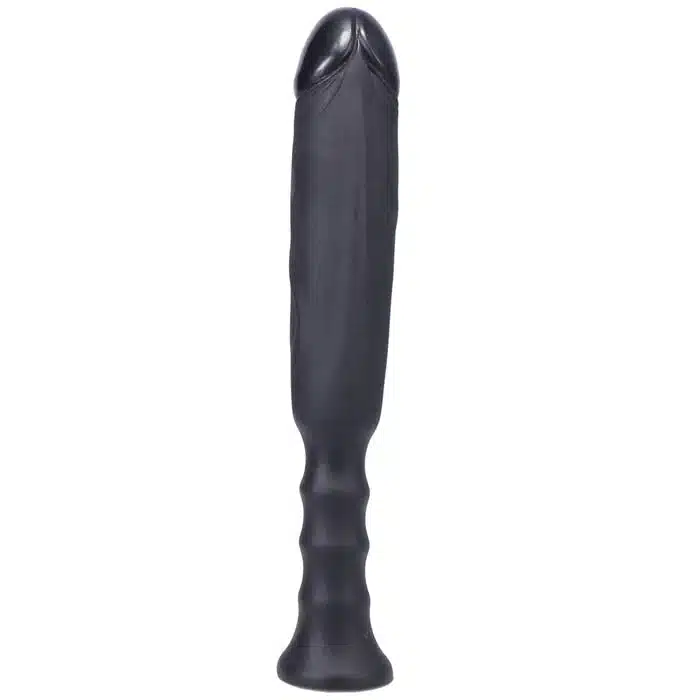 Tantus Anaconda Ergonomic Handle Dildo Onyx - Image 3