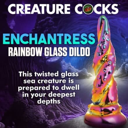 Enchantress Rainbow Glass Dildo - Image 2