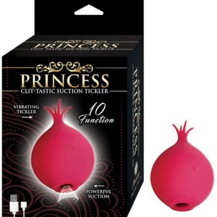 Princess Clit-Tastic Rechargeable Silicone Suction Tickler - Image 6