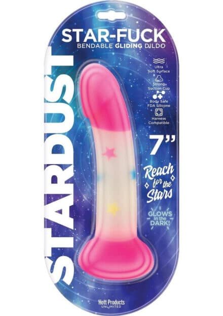 Stardust Star Fuck Silicone Dildo 7in