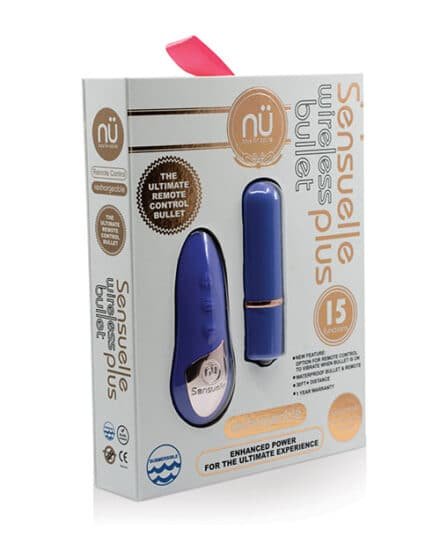 Nu Sensuelle Rechargeable Silicone Bullet Plus with Remote Control - Image 8