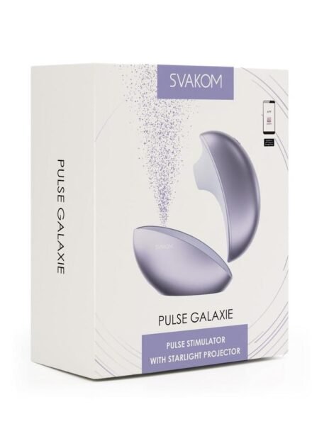 Svakom Pulse Galaxie App Compatible Rechargeable Silicone Clitoral Stimulator with Remote Control - Image 3