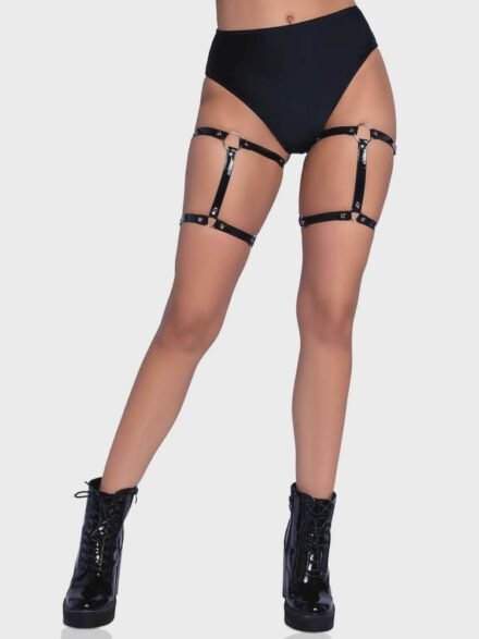 Dual Strap Thigh Garters - Image 3