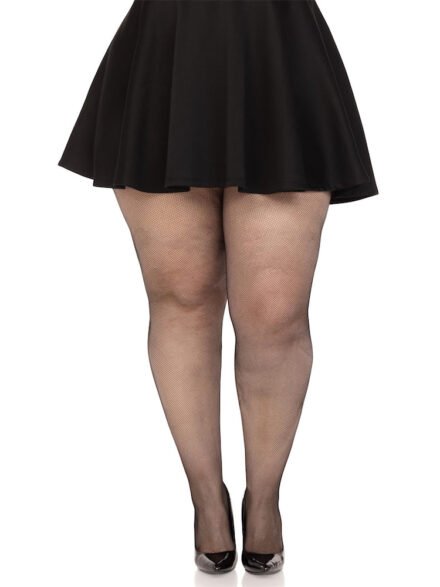 Ronnie Plus Size Micro Net Tights