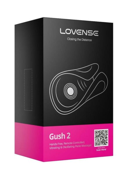 Lovense Gush 2 Handsfree Silicone Rechargeable Masturbator - Image 3