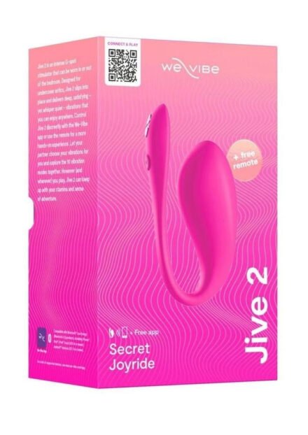 We-Vibe Jive 2 Silicone Rechargeable Wearable G-Spot Vibrator with Remote Control - Image 2