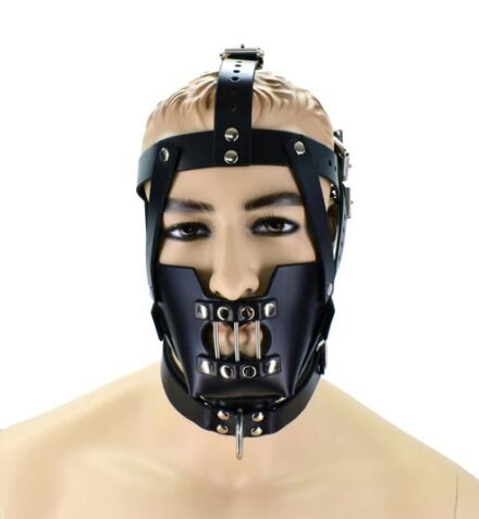 Hannibal Leather Bondage Hood