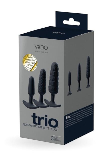 VeDO Trio Silicone Anal Plug Set - Image 2