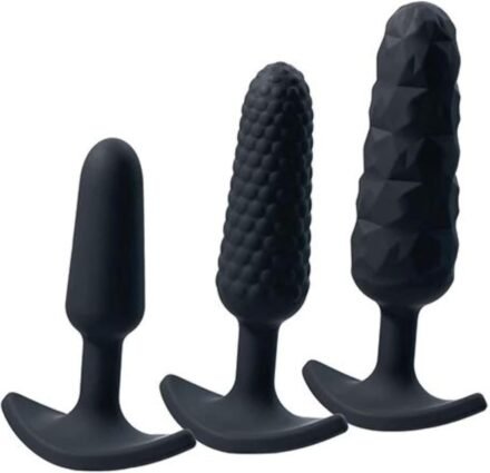 VeDO Trio Silicone Anal Plug Set