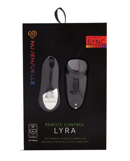 Nu Sensuelle Lyra Rechargeable Silicone App Compatible Panty Vibe - Image 2