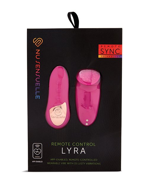 Nu Sensuelle Lyra Rechargeable Silicone App Compatible Panty Vibe - Image 4