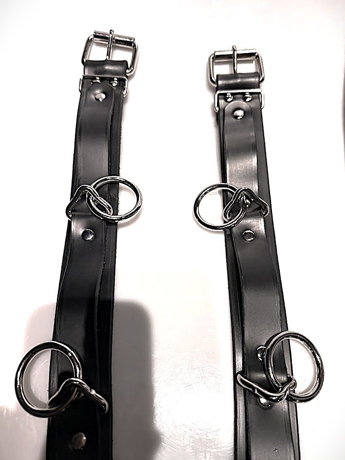 Leather Belt with Rings - Image 3